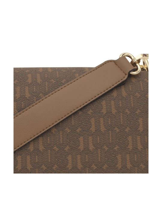 Audree Damen Schultertasche Braun