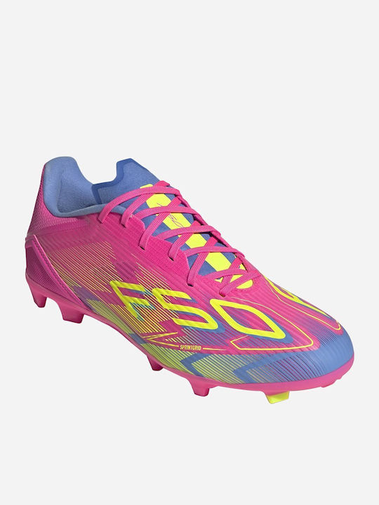 adidas F50 League Pantofi de Fotbal cu crampoane Roz