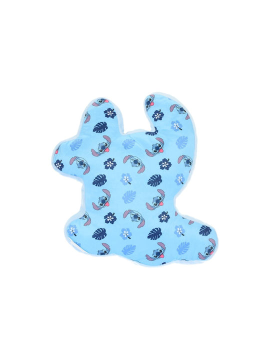 Pernă decorativă din catifea Disney Lilo & Stitch 40x36cm Lil24-4319 Albastru