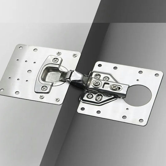 Hinge Repair Kit Furniture Zola Stainless Steel 9x9 Cm