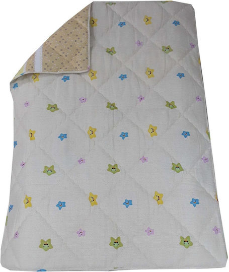 Beboulino Yellow Bear Πάπλωμα Κούνιας Κίτρινο 105x145cm