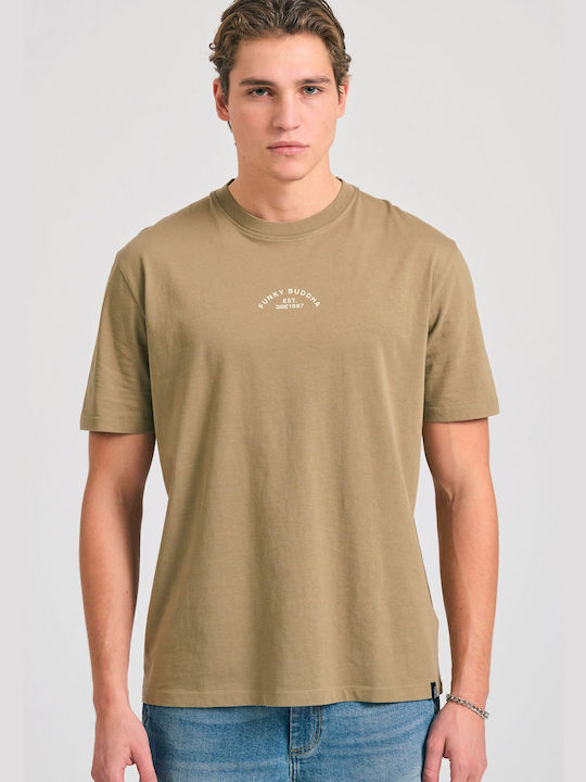 Funky Buddha T-shirt Khaki