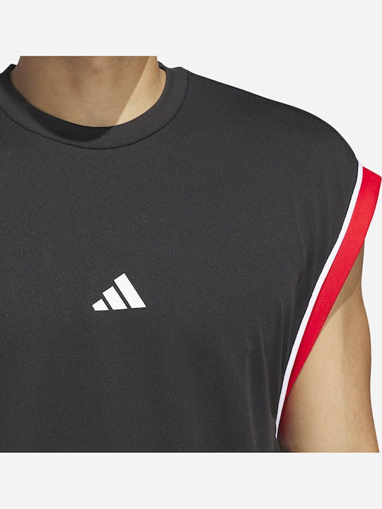 Performance Aeroready Αθλητικό T-shirt Μαύρο