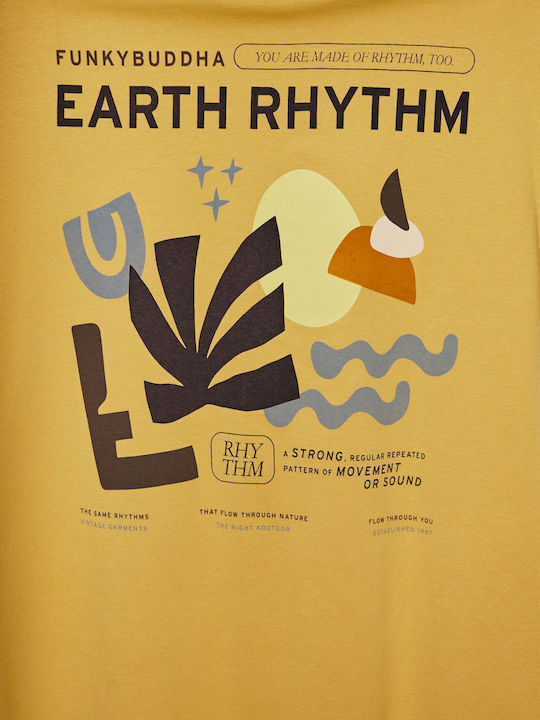 T-shirt Κίτρινο