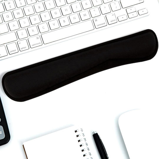 Ergonomic Foam Keyboard Stand Zola Black 46x8.5x2 Cm
