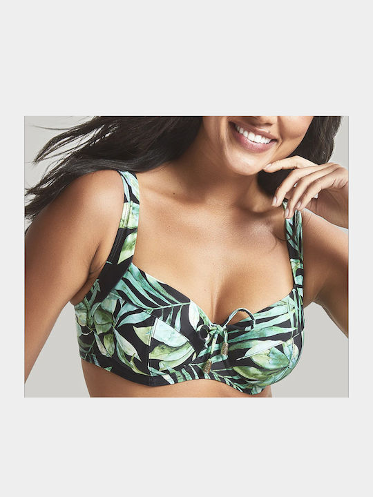 Bikini Σουτιέν Floral Πράσινο