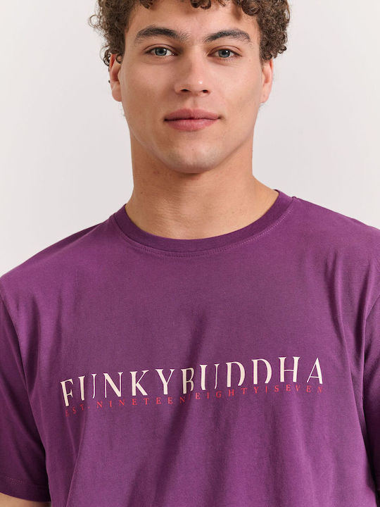 T-shirt Μωβ