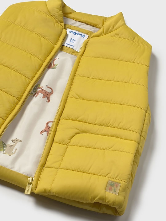 Kids' Casual Jacket Sleeveless Gold