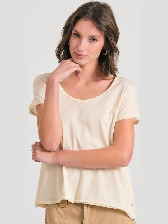 Women's T-shirt Beige