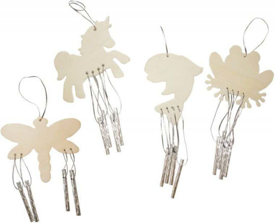 Set 12 Wooden Decorative Wind Chimes Playbox