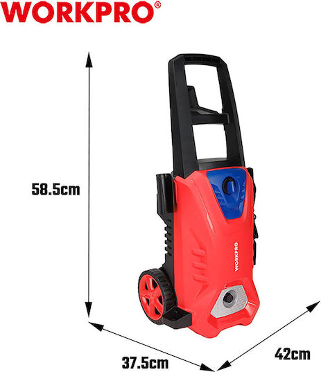 WorkPro Миялна машина Машина с Налягане 160бар
