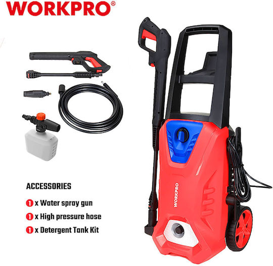 WorkPro Миялна машина Машина с Налягане 160бар