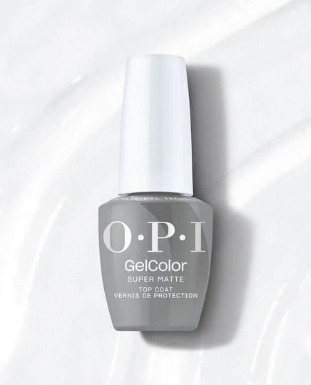 OPI Gelcolor Top Coat για Gel Matte 15ml
