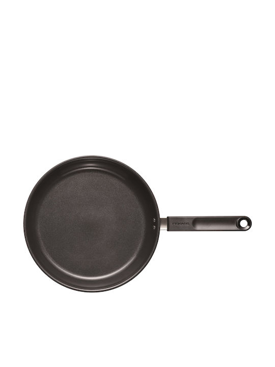 Fiskars Pan Mit Deckel aus Edelstahl mit Antihaftbeschichtung 28cm