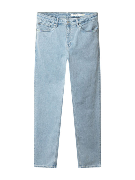 Men's Jeans Pants Elastic Blue