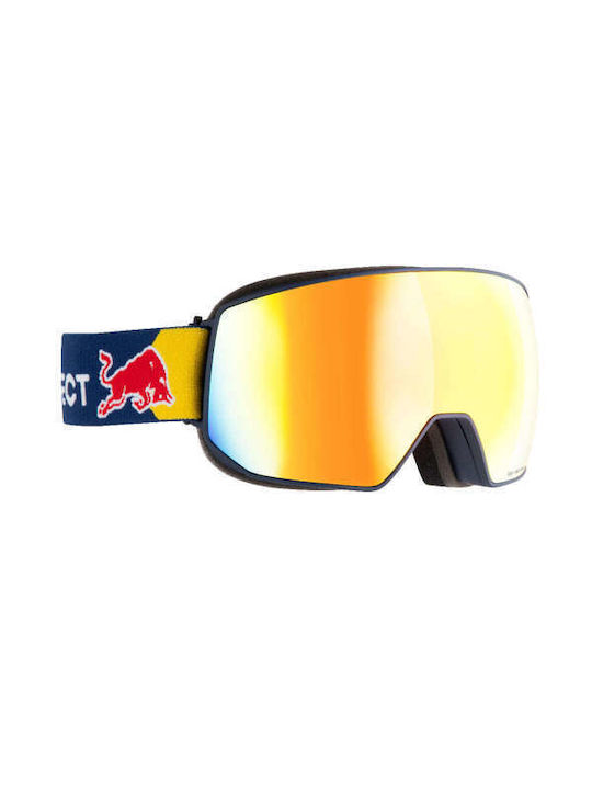 Red Bull Spect Masca de schi și snowboard Pentru adulți Roșu cu Lentilă în culoarea Roșu