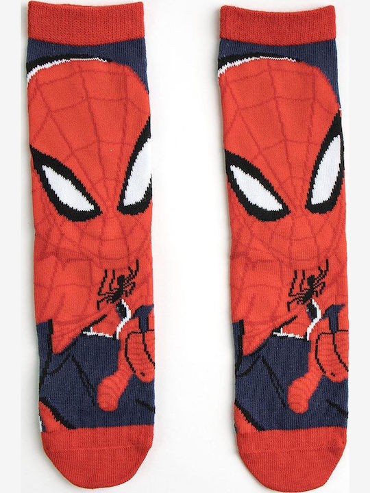 Cerda Παιδικές Κάλτσες Spiderman Κόκκινο, Μπλε 3 Ζευγάρια