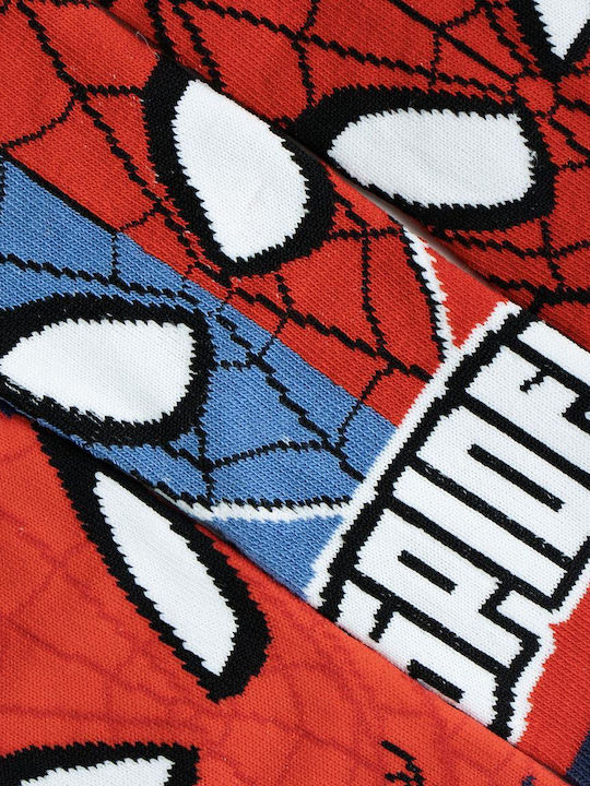 Cerda Παιδικές Κάλτσες Spiderman Κόκκινο, Μπλε 3 Ζευγάρια