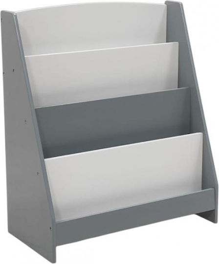 Bücherregal Boden Gray 61x30x70cm