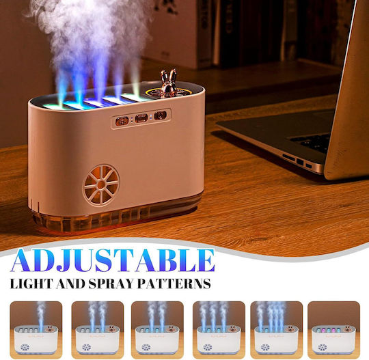Smart Portable Humidifier 20 Flame Colors LED 700ml