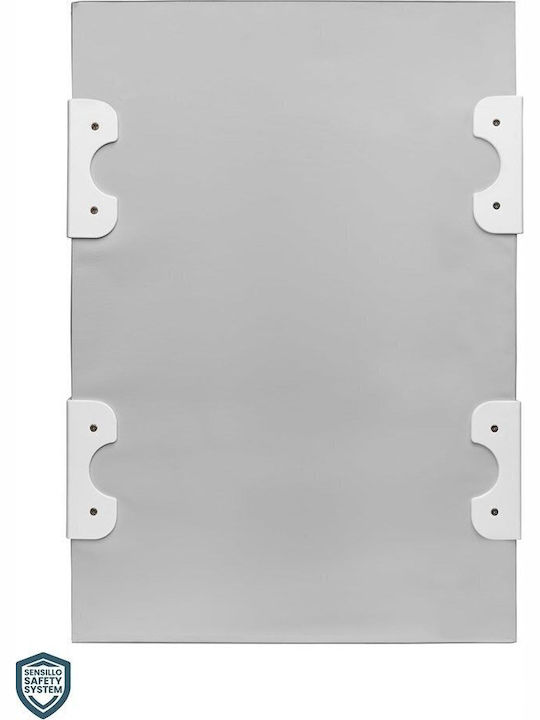 Sensillo Hard Changing Pad made of Fabric Grey for Bed