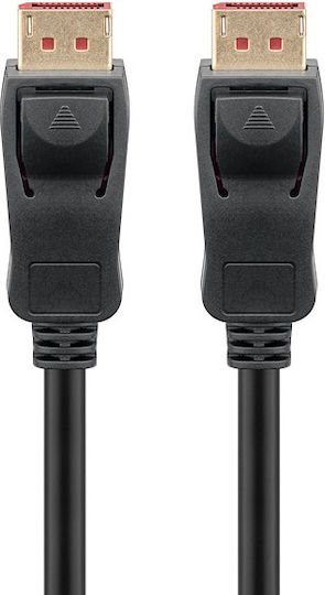 Goobay Кабел DisplayPort мъжки - DisplayPort мъжки 2м Черен (74761)