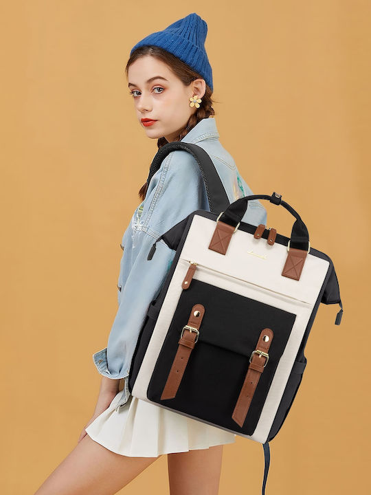 Lovevook Τσάντα Πλάτης για Laptop 15.6" beige/black WB1930