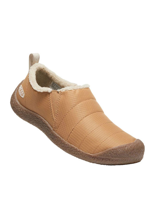 Γυναικεία Slip-On Πάνινα Καφέ