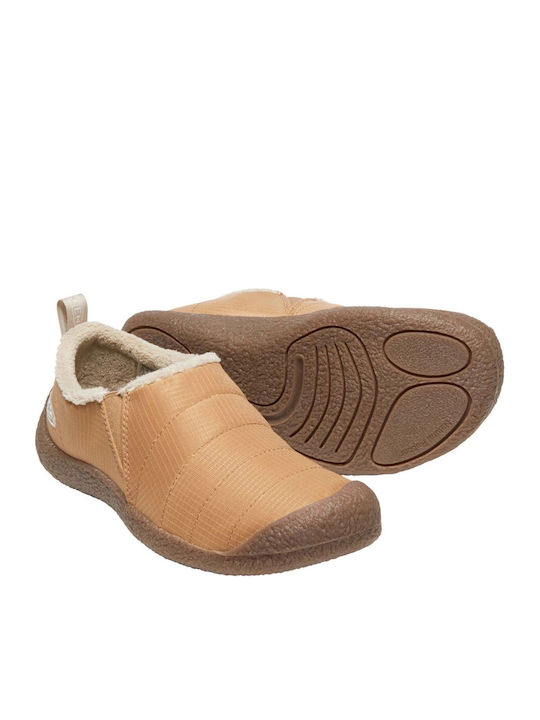Γυναικεία Slip-On Πάνινα Καφέ