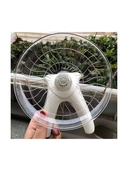 Floor Fast Plastic Hamster Wheel M18xW18xH12cm Blue