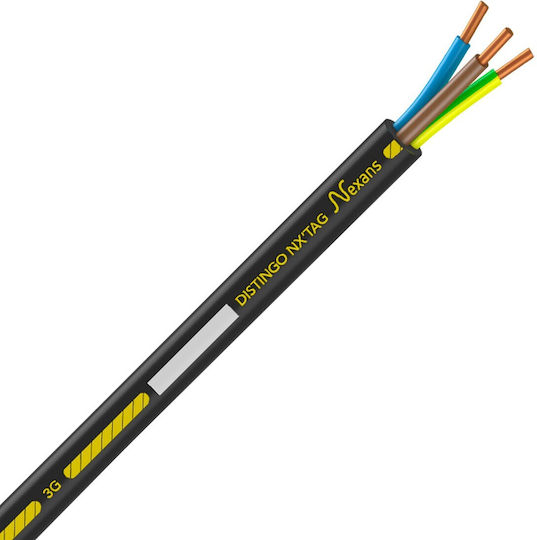 Mobiway XLPE PVC Reel Cable 3G2.5mm2 Distingo Black 250m