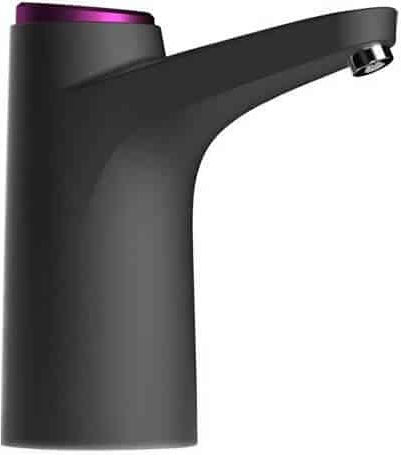Edman Electric Bottle Pump Drinking Water Dispenser Touch Control Household Usb Charging Black