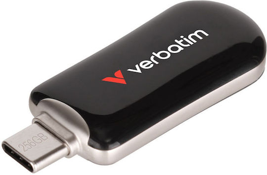 Verbatim 256GB USB 3.2 Stick with connection USB-C Black