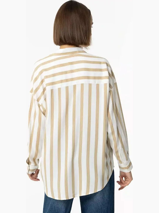 Women's Long Sleeve Shirt White Sand
