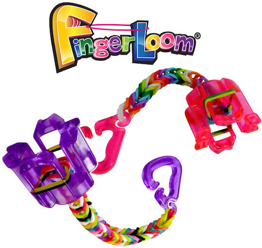 Rainbow Loom Λαστιχάκια Finger Κόκκινο για Παιδιά 3+ Ετών