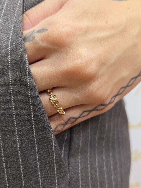 Mentzos Дамски Пръстен от Злато 14K