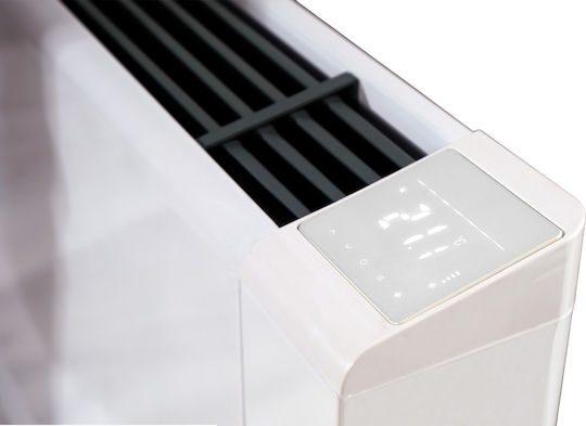 Bravair Clima Fcs-40 Fan Coil Schlank 1.98/1.98kW Boden 90x13x67cm