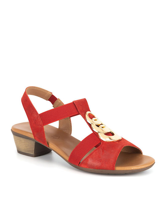 Sandalen Rot