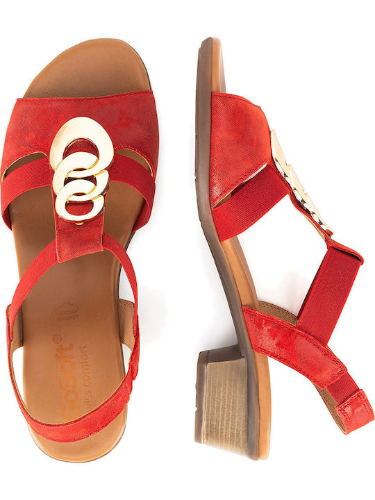 Sandalen Rot