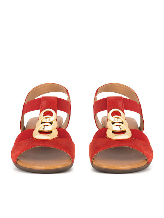 Sandalen Rot