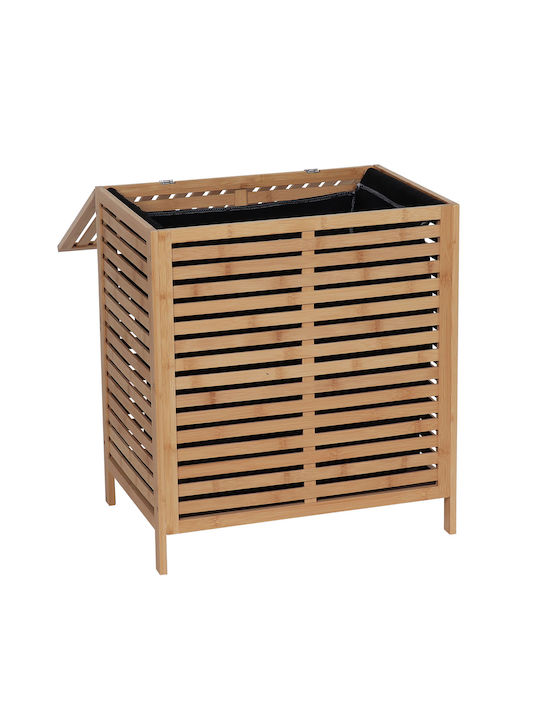 Сет Перилни Кошници Бамбук С Капак 53.5x37.5x60см Бежов