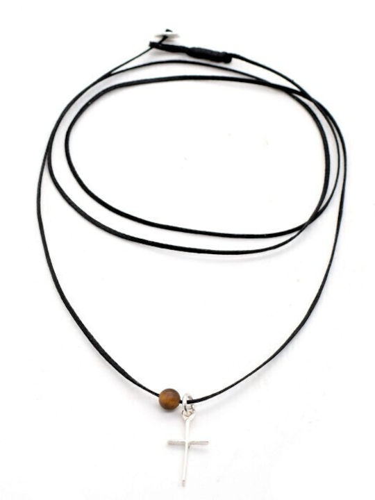 Irmelia Men's Cross from Silver with Chain
