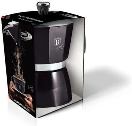 Berlinger Haus Cafetieră Pentru Plită Espresso Argintie