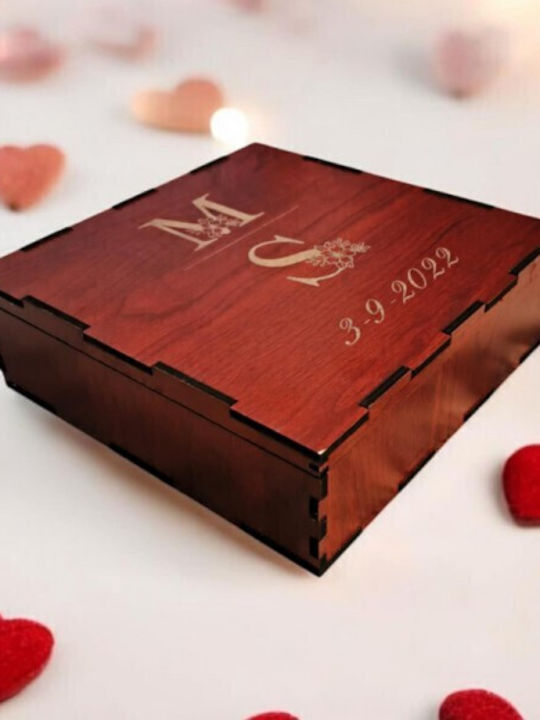 Wedding Memory Box 25x25x8εκ Dw-7