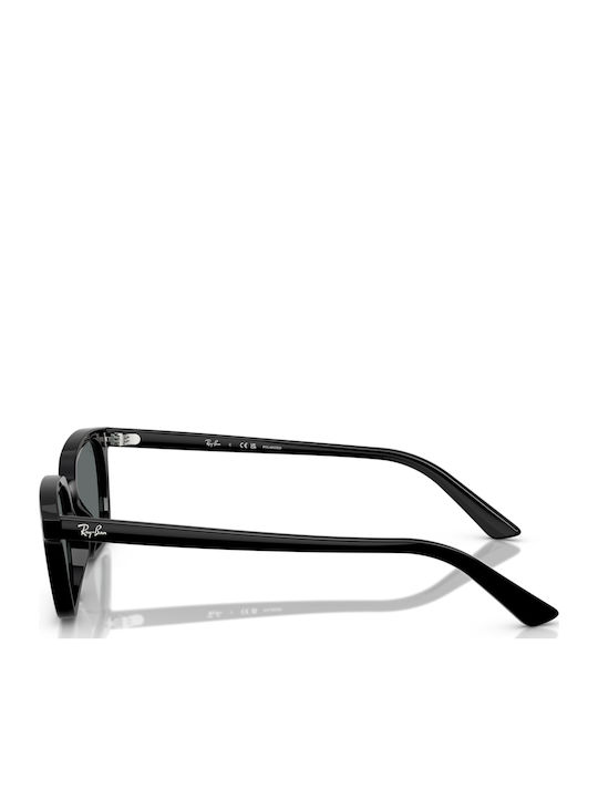 Ray Ban Women's Sunglasses with Black Plastic Frame and Gray Lens RB4456 6677/81