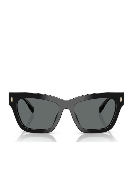 Tory Burch Damen Sonnenbrille mit Schwarz Kunststoff Gestell und Schwarz Linse TY7208U-170987