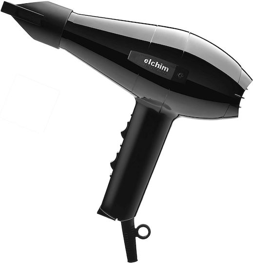 Elchim 2001 HP Επαγγελματικό Πιστολάκι Μαλλιών 2000W Μαύρο