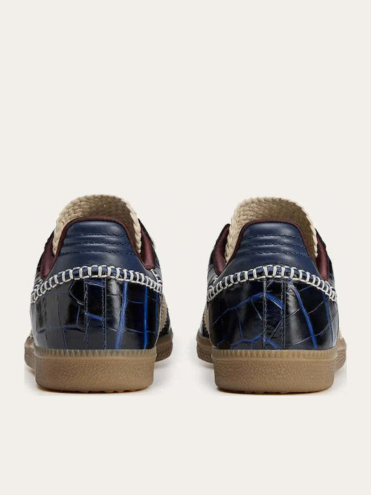 Wales Bonner Sneakers Navy Croc