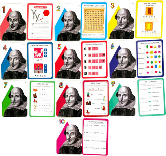 K-Toyz In The Footsteps Of Shakespeare Joc Educațional de Cunoștințe pentru 5+ ani Ani