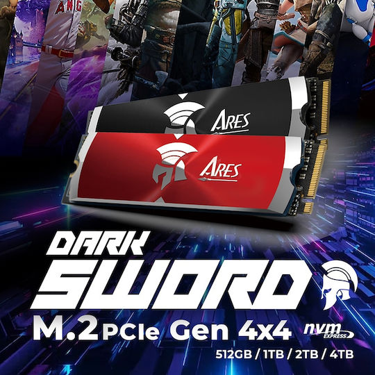 Dato Ares Dark Sword SSD 8.2TB M.2 PCI Express 4.0